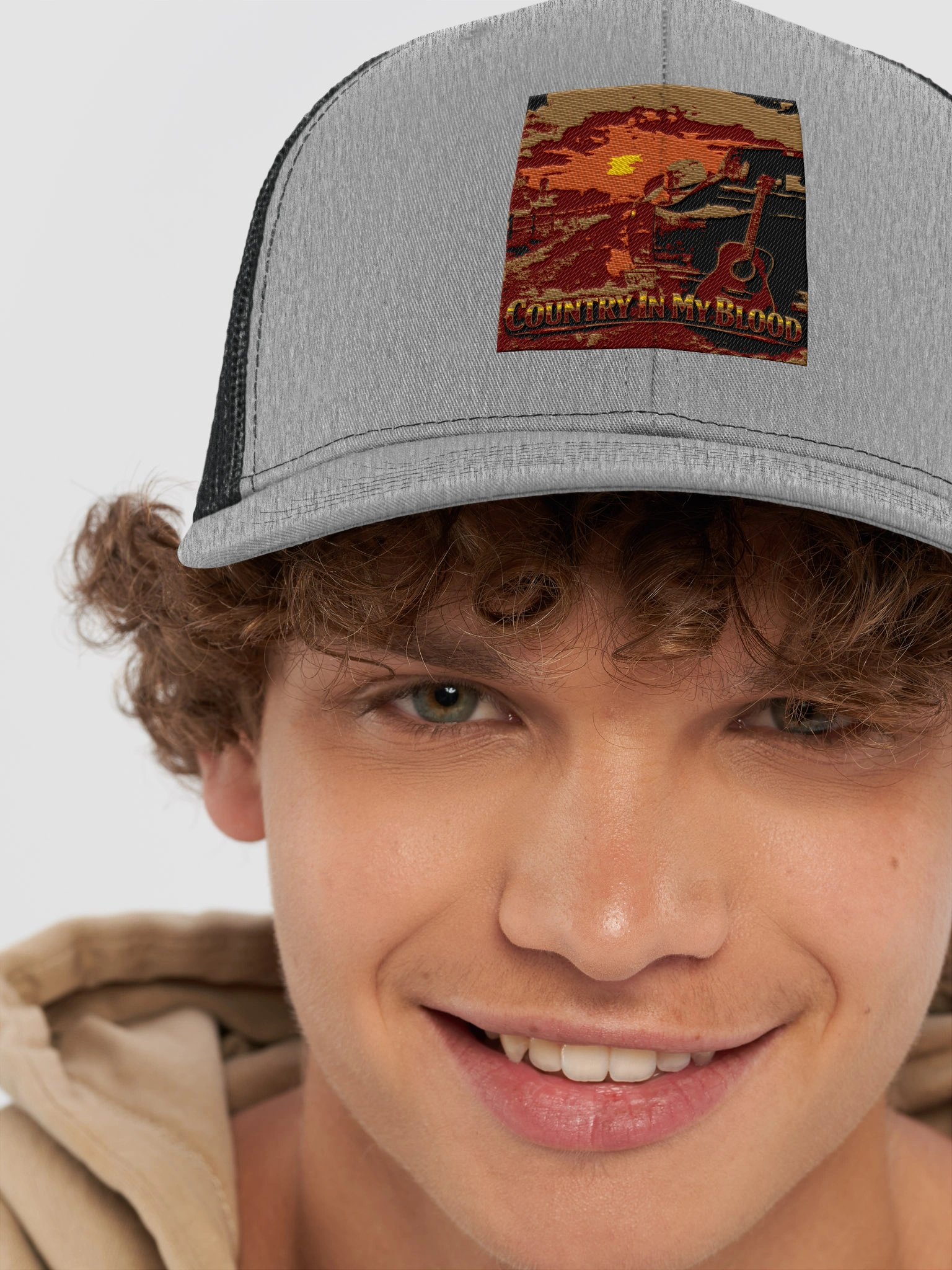 Country in My Blood Trucker Hat product image (8)