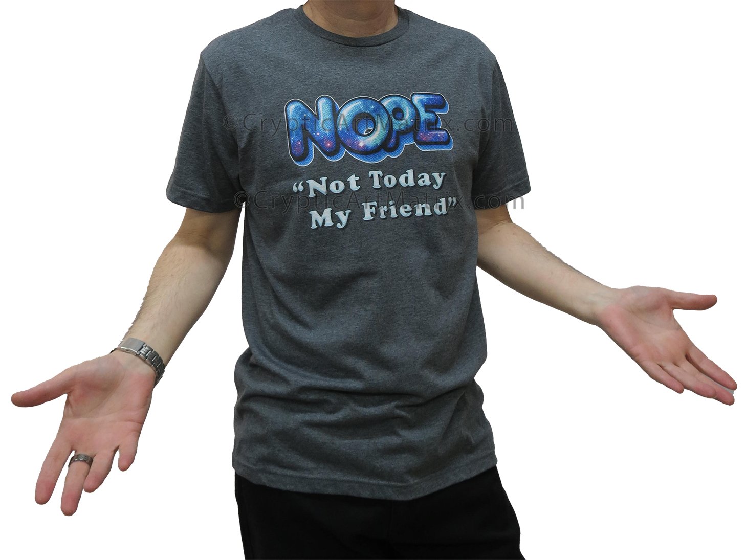 Galactic NOPE - Unisex T-Shirt product image (5)