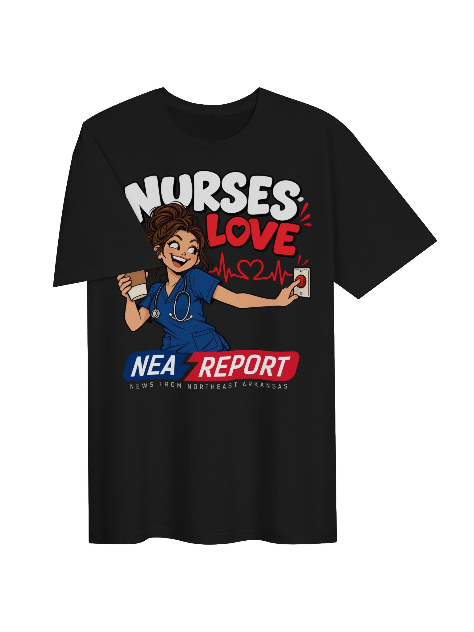 Nurses Love NEA Report T-Shirt product image (20)