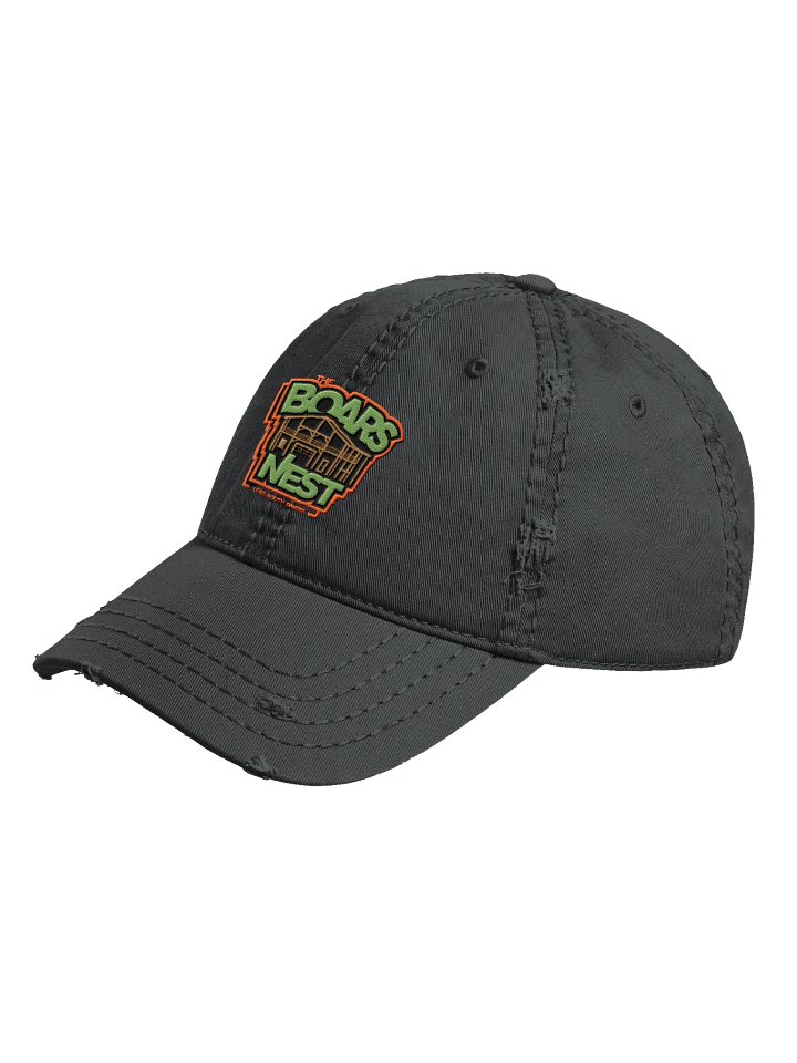 The Boars Nest Distressed Dad Hat product image (8)