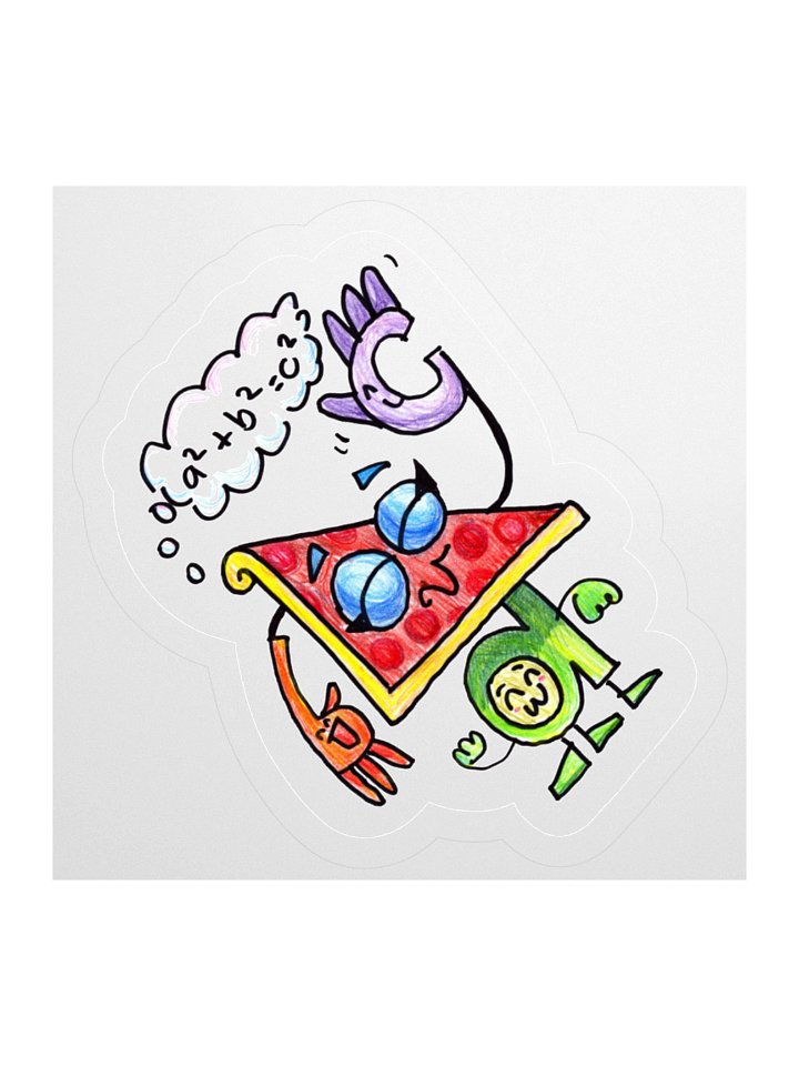 Pie-thagoras Sticker product image (1)