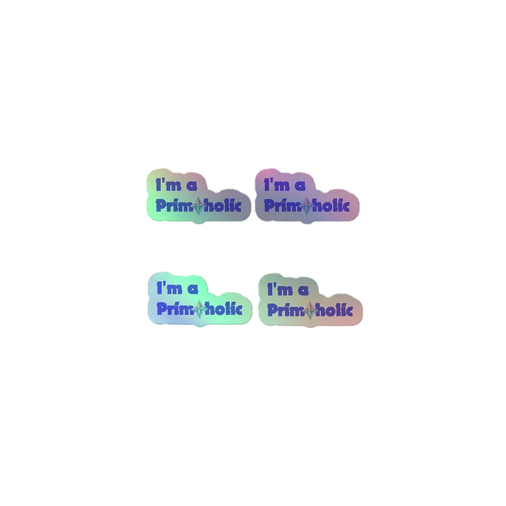 I’m a Primoholic Primogem Hoarder Anime Gamer Sticker product image (1)