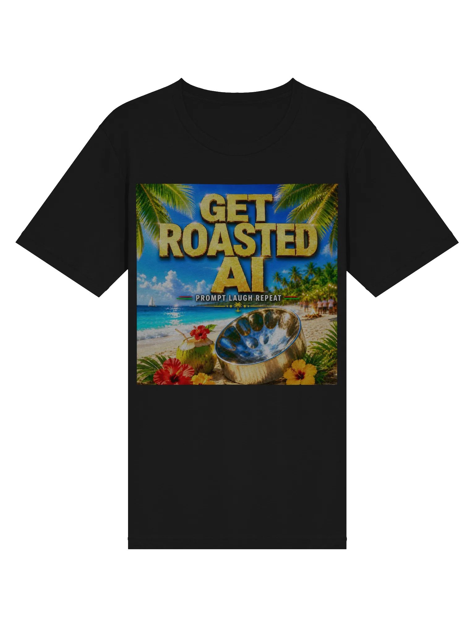 Get Roasted AI (PLR) - Ultra-Soft Triblend T-Shirt product image (12)