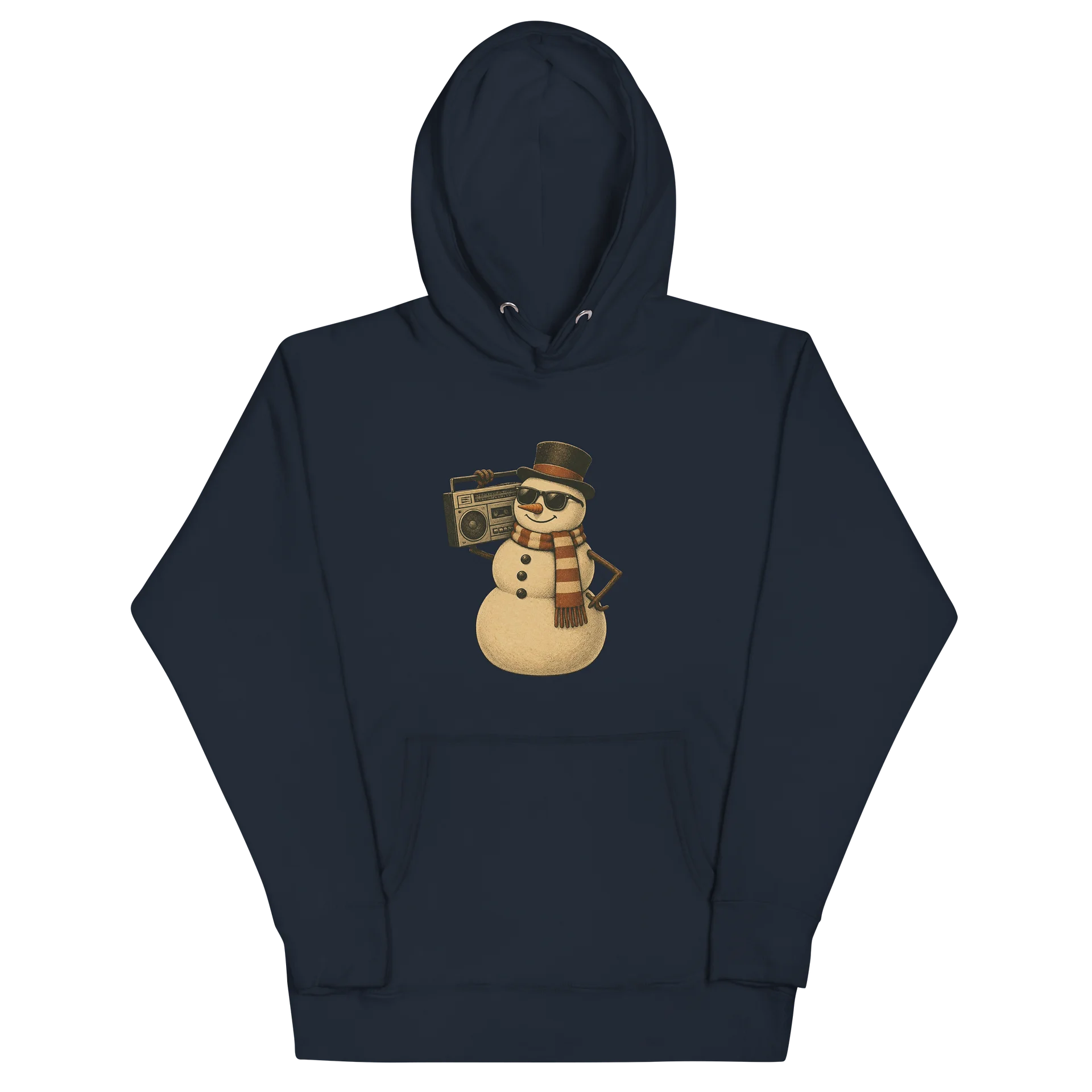 Boombox Snowman Premium Hoodie product image (2)