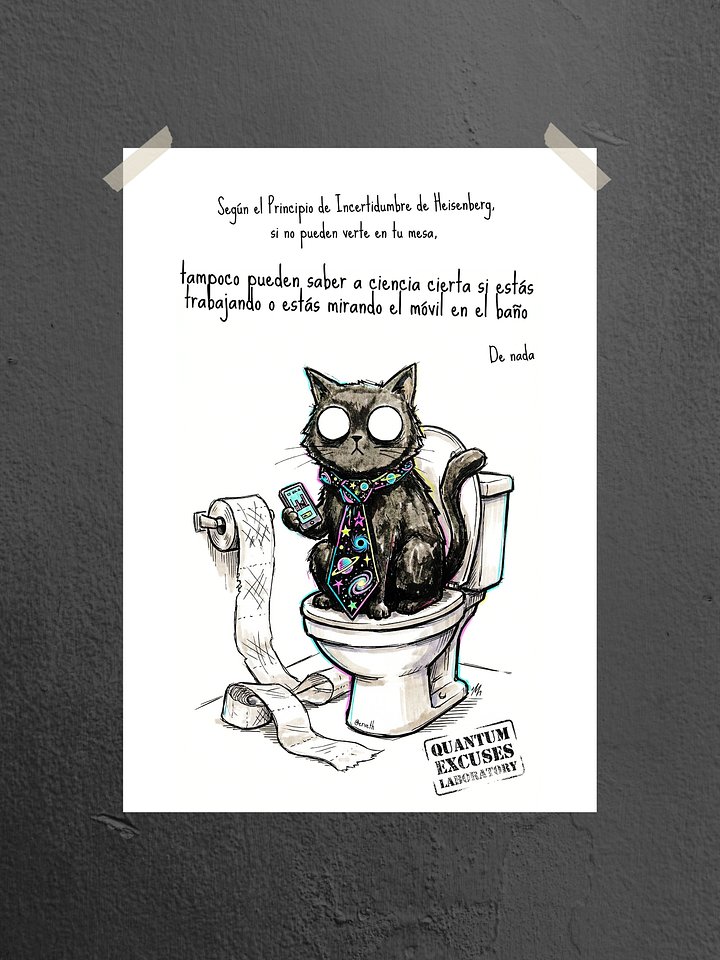 Quantum Cat Tips II - Incertidumbre de Heisenberg [ESPAÑOL] product image (1)