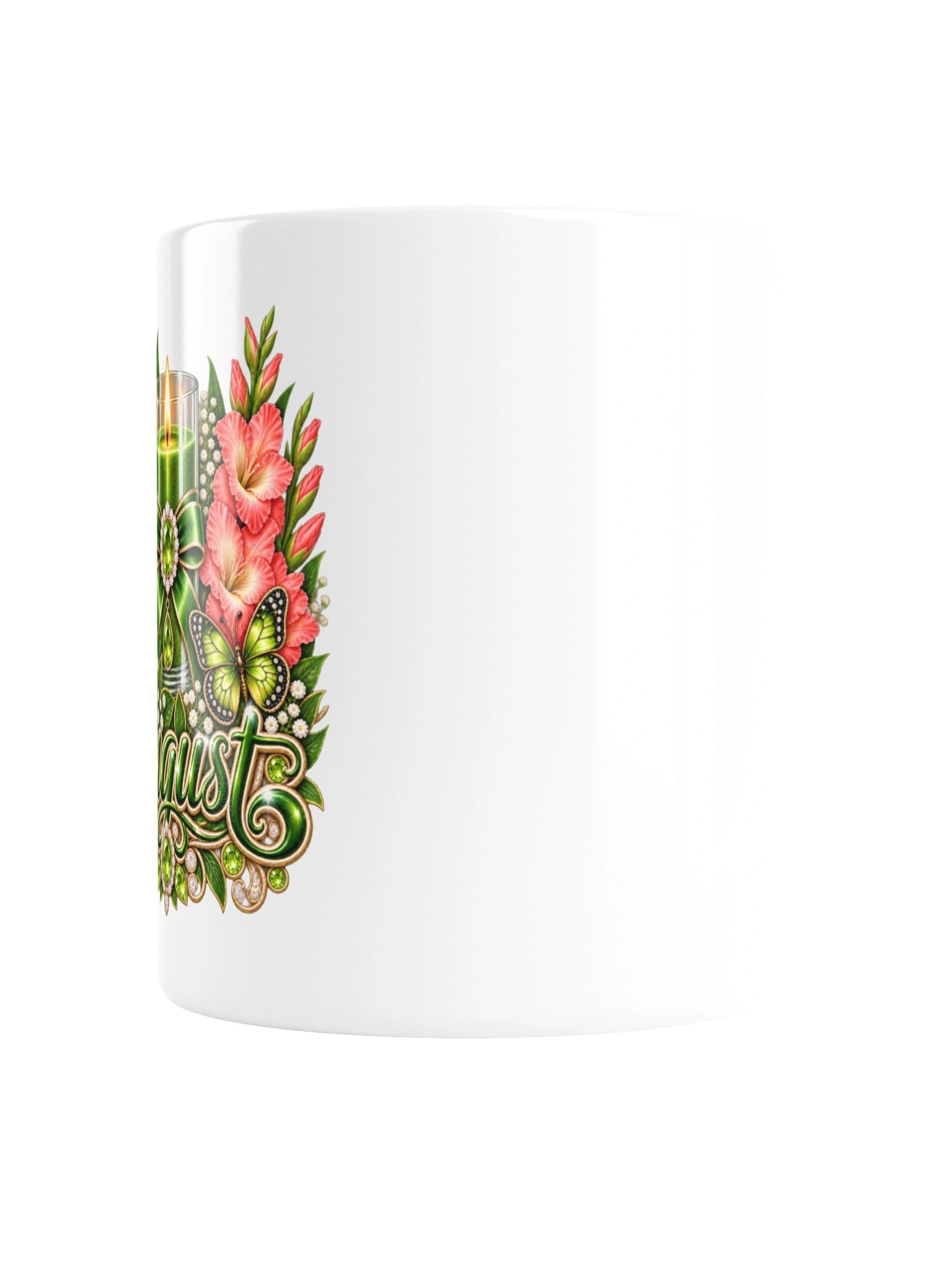 August - White Mug product image (4)