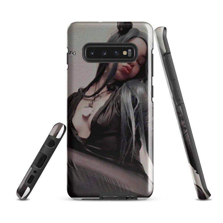 DC - Catwoman Cosplay Samsung Case (Shadow Velvet) featuring goth_girl_model24 product image (1)