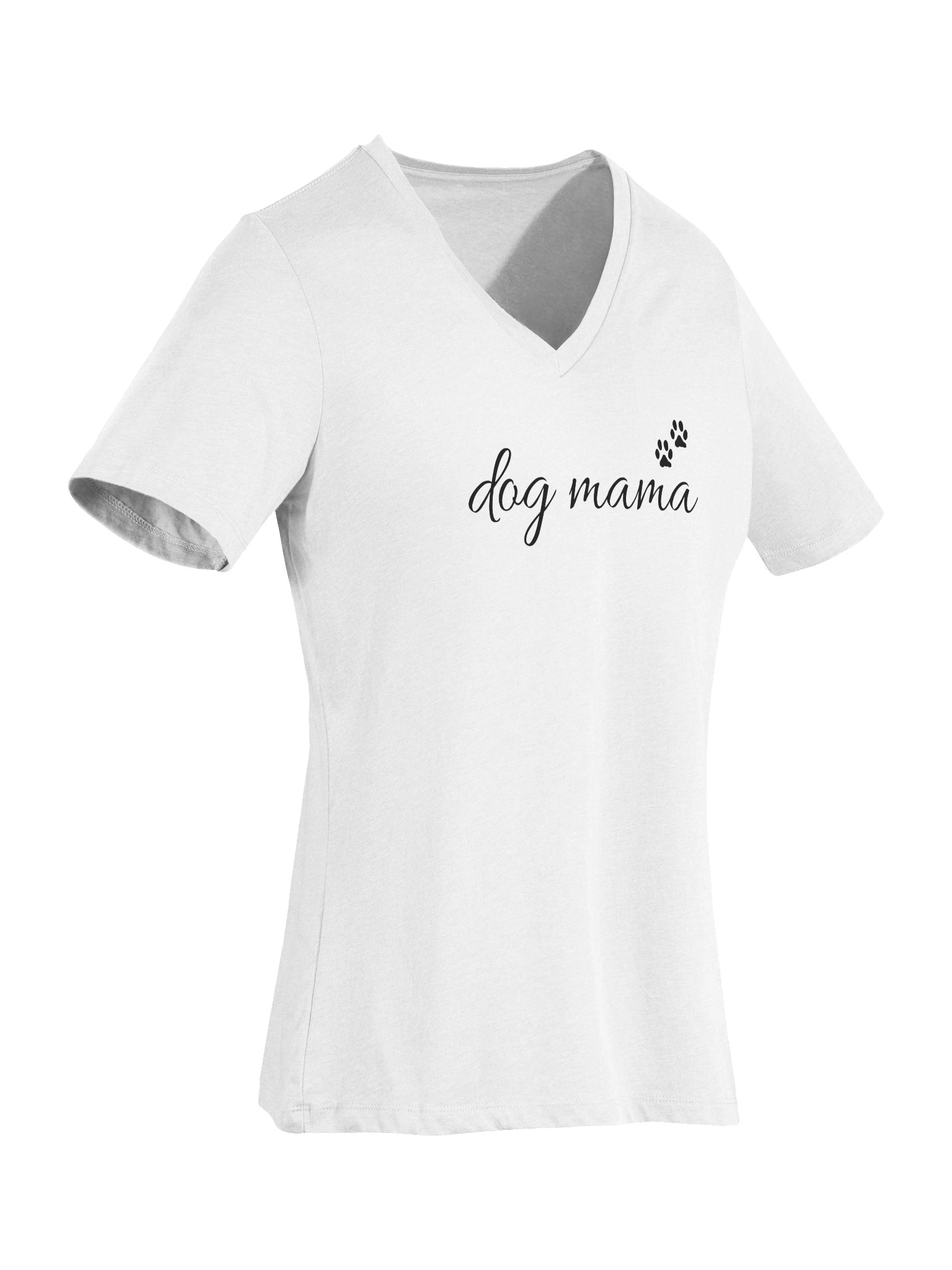 Dog Mama V-Neck Tee product image (7)