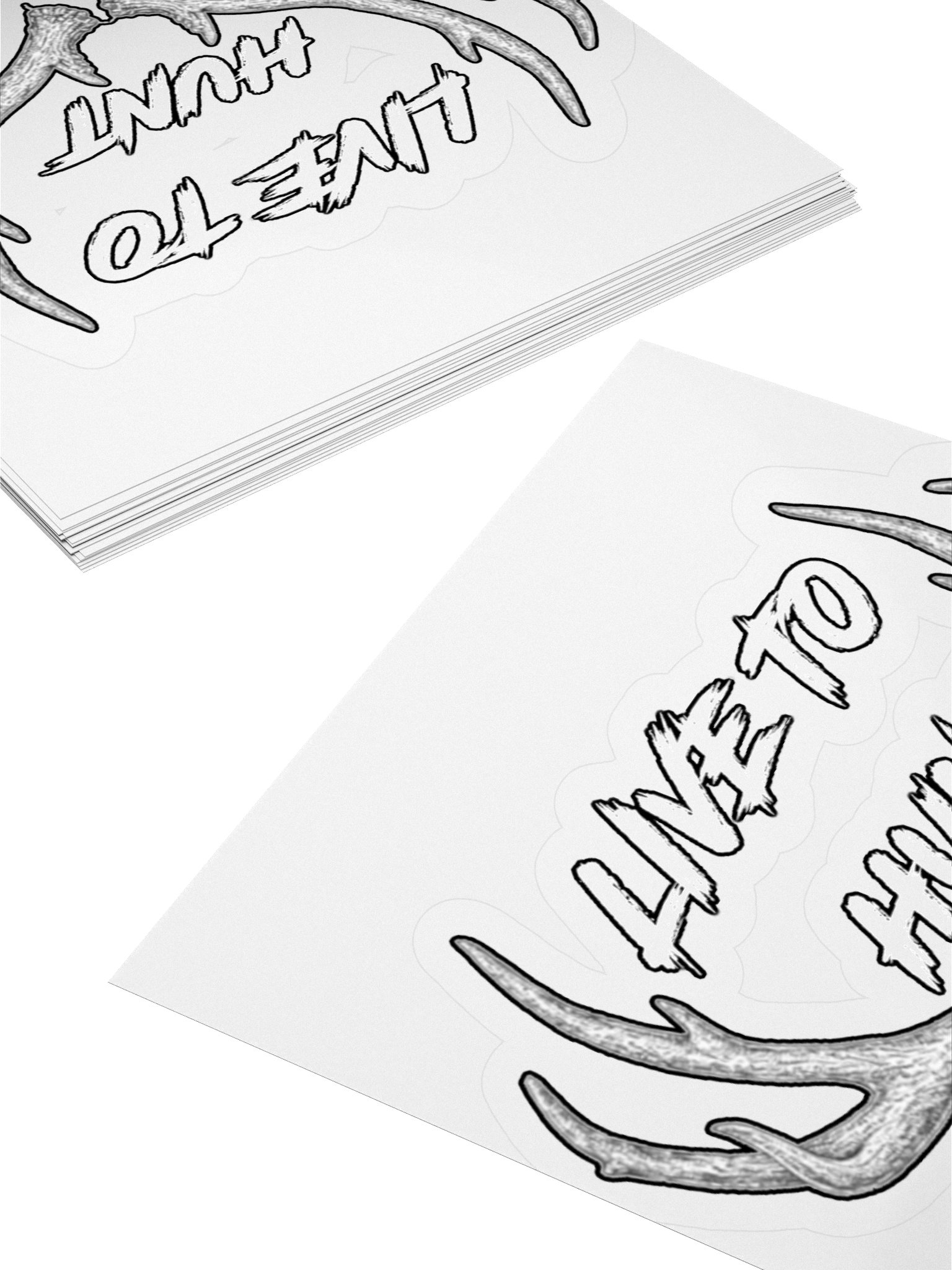 Live To Hunt Sticker product image (10)