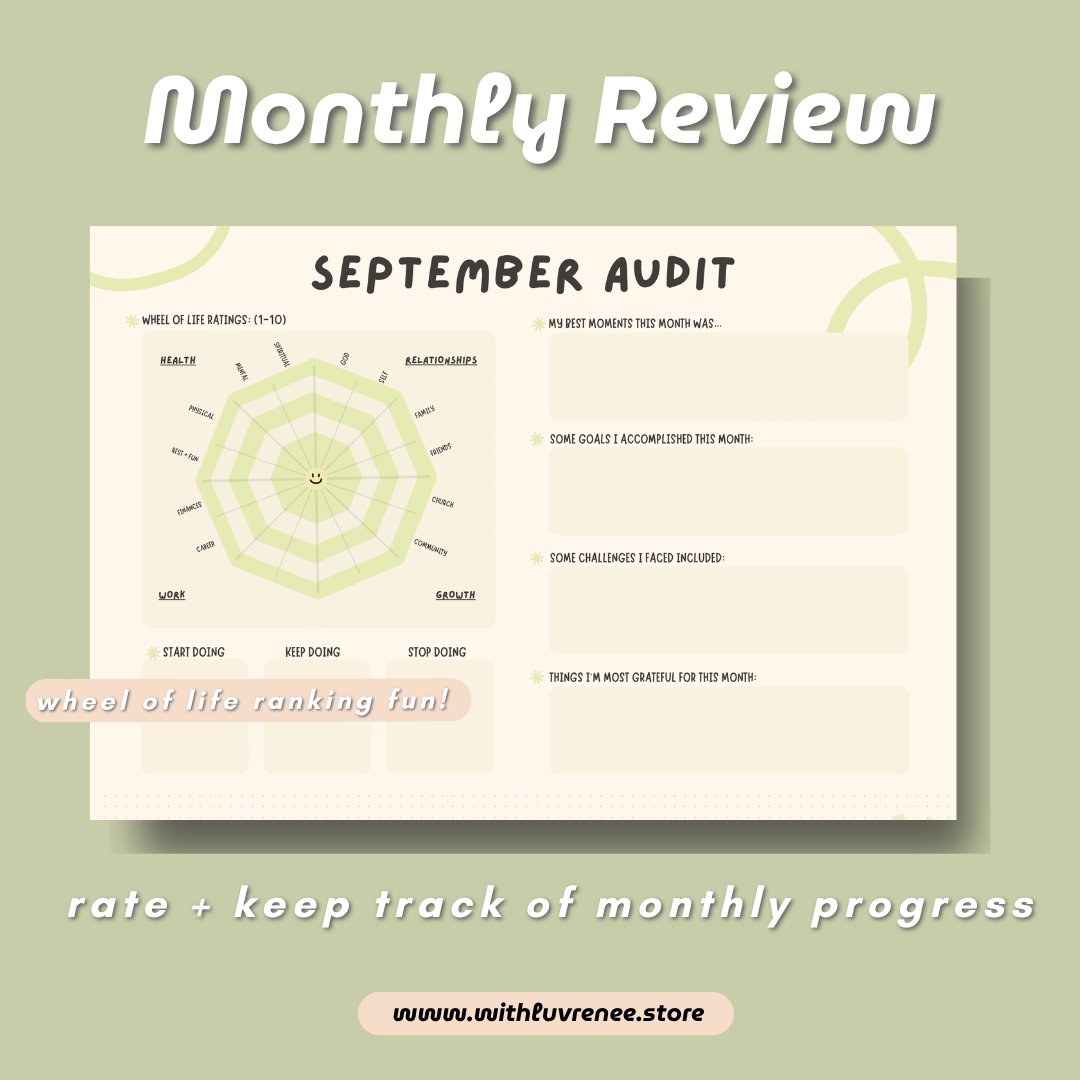 2026 Minimalist Digital Planner: Portrait, Goodnotes, Notability product image (6)