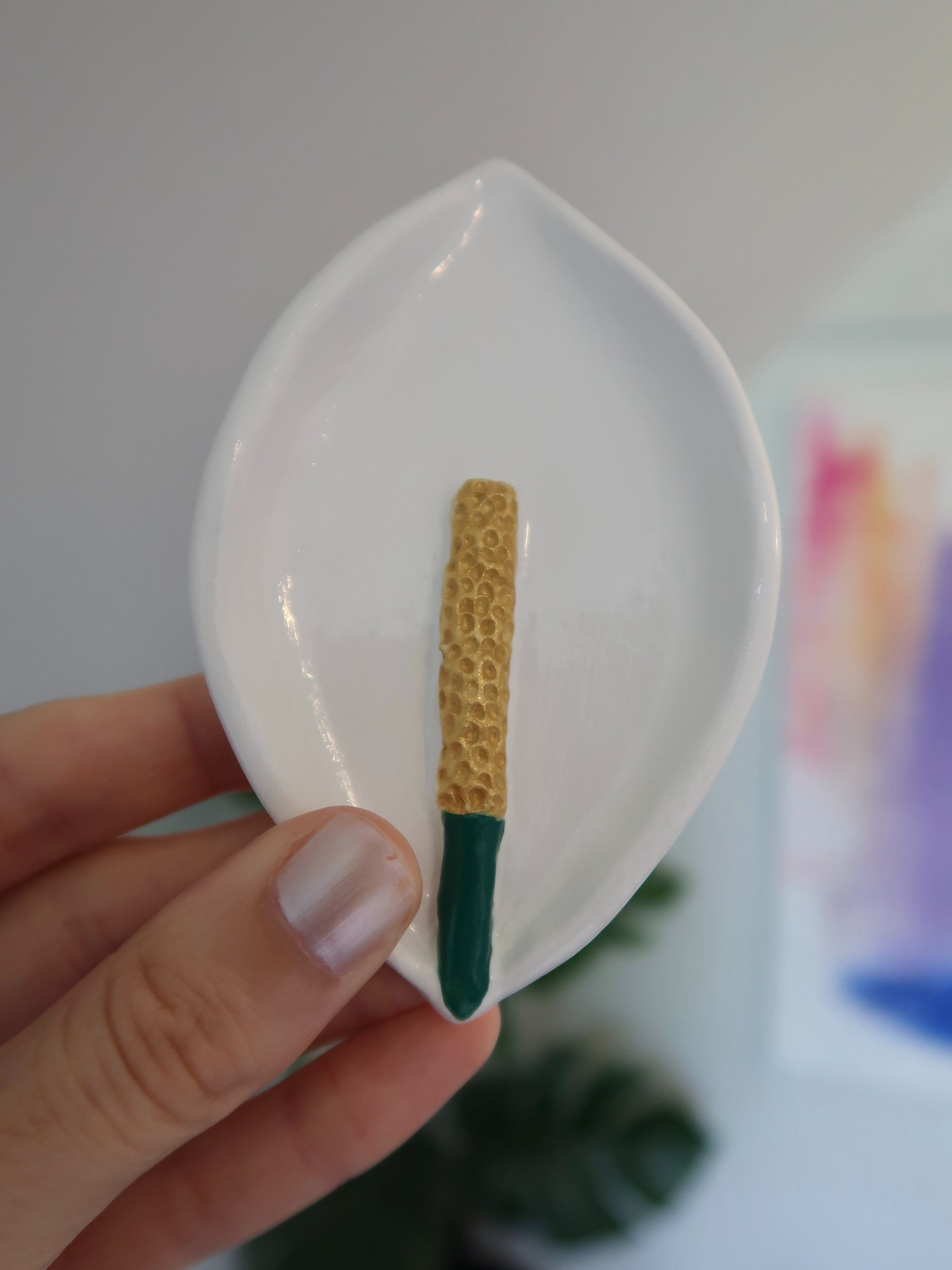 Peace Lily - Trinket Dish product image (3)