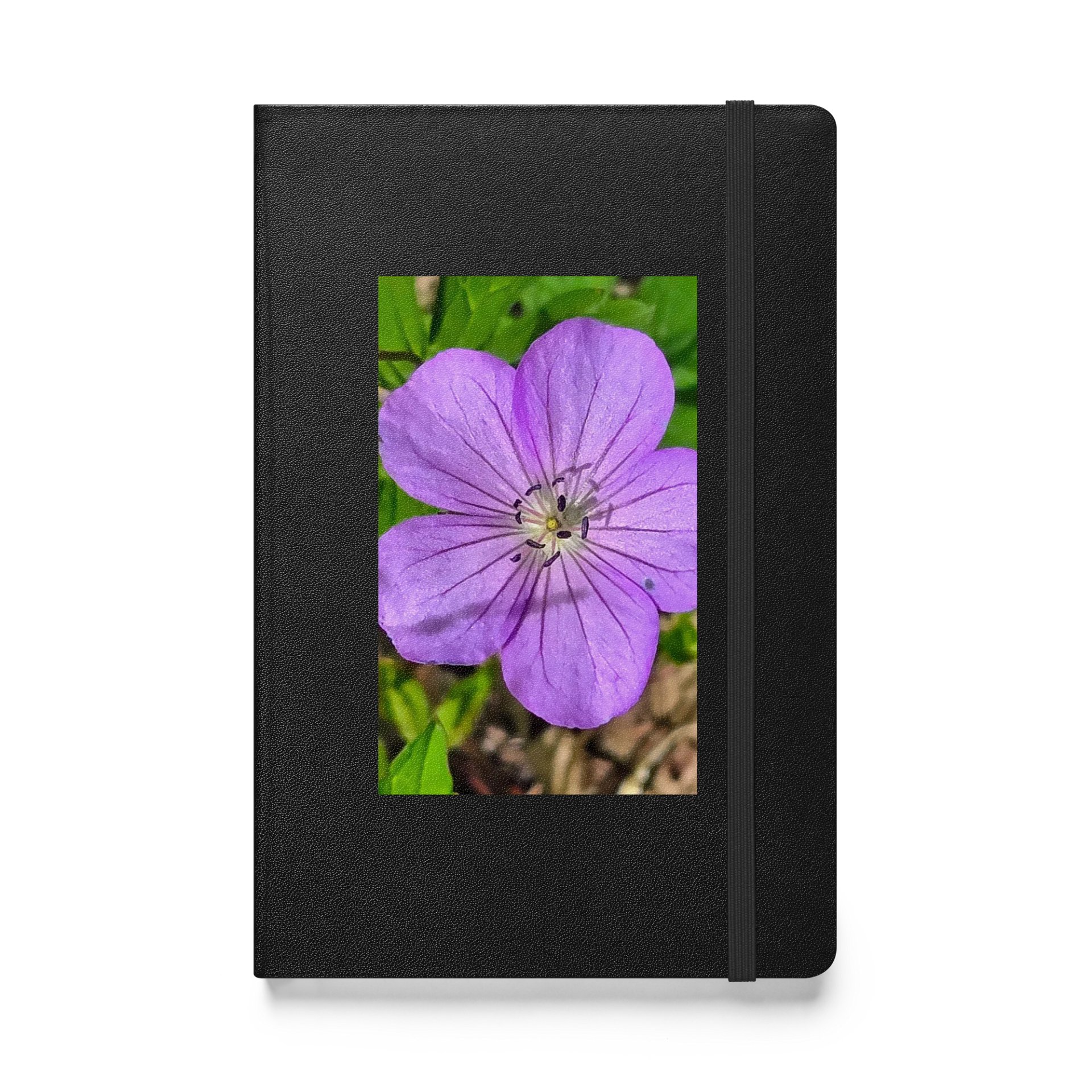 Purple Petal Hardcover Journal product image (1)