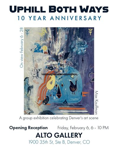 Alto Gallery is gathering this Friday for a little celebration; a declaration of 10 years of growth and excellence in the Den...