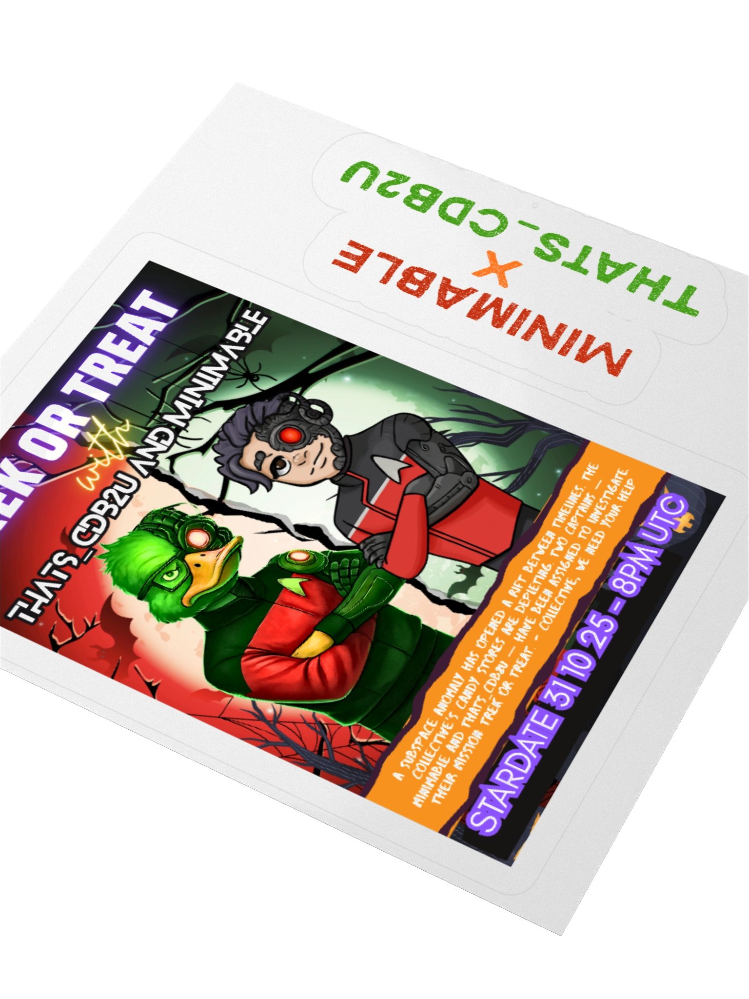 Trek or Treat Poster 2025 - Sticker product image (7)