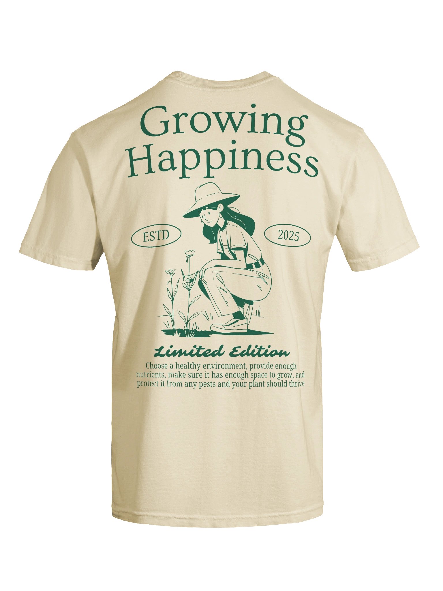 Growing Happiness - T-Shirt product image (4)