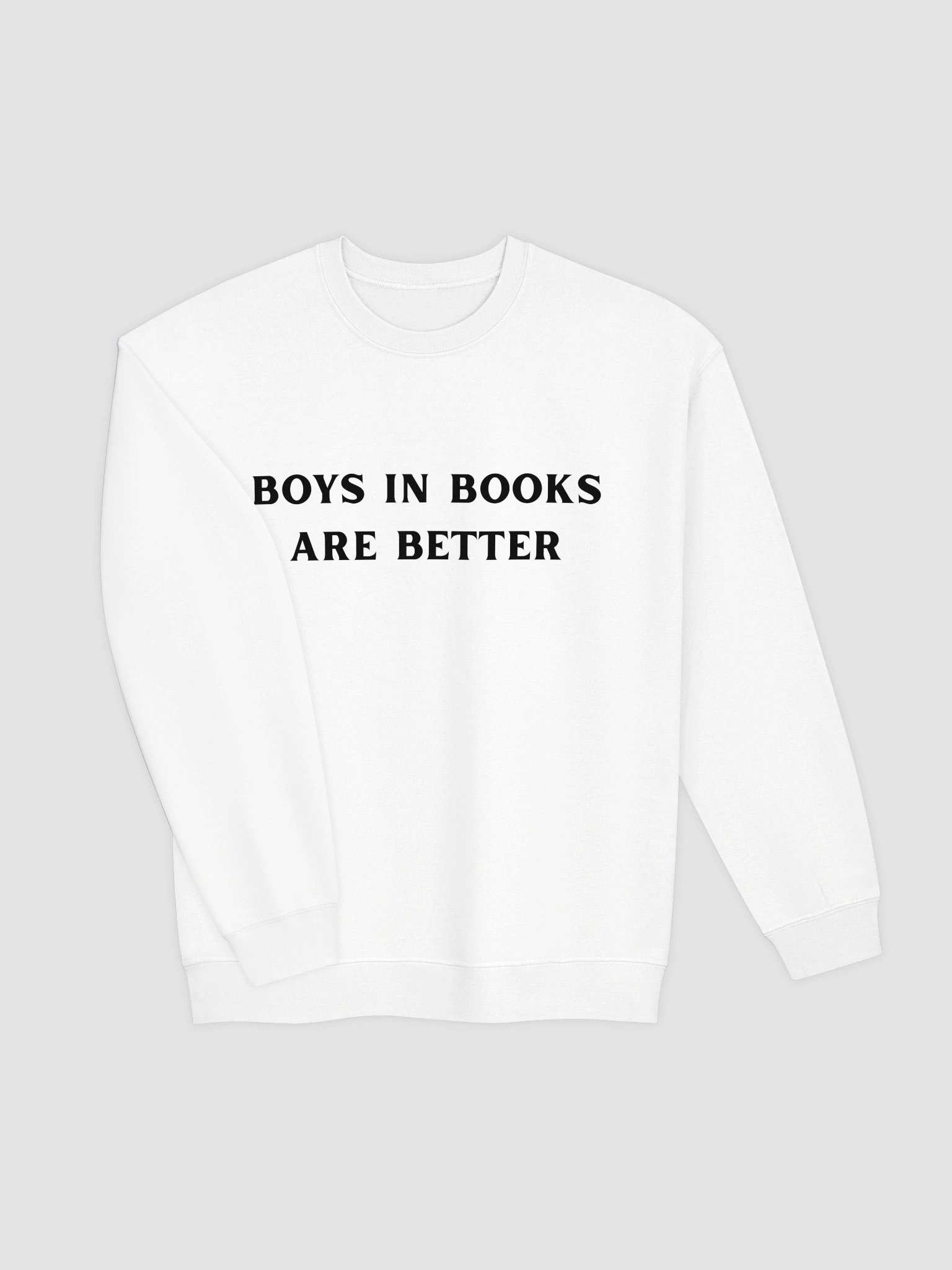 Boys In Books Are Better Sweatshirt product image (4)