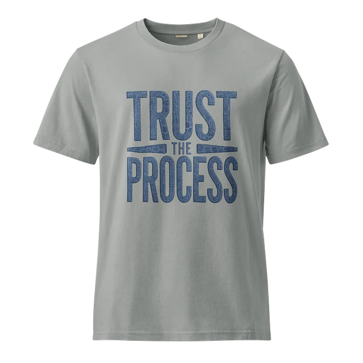 Trust the Process Textured T-Shirt product image (1)