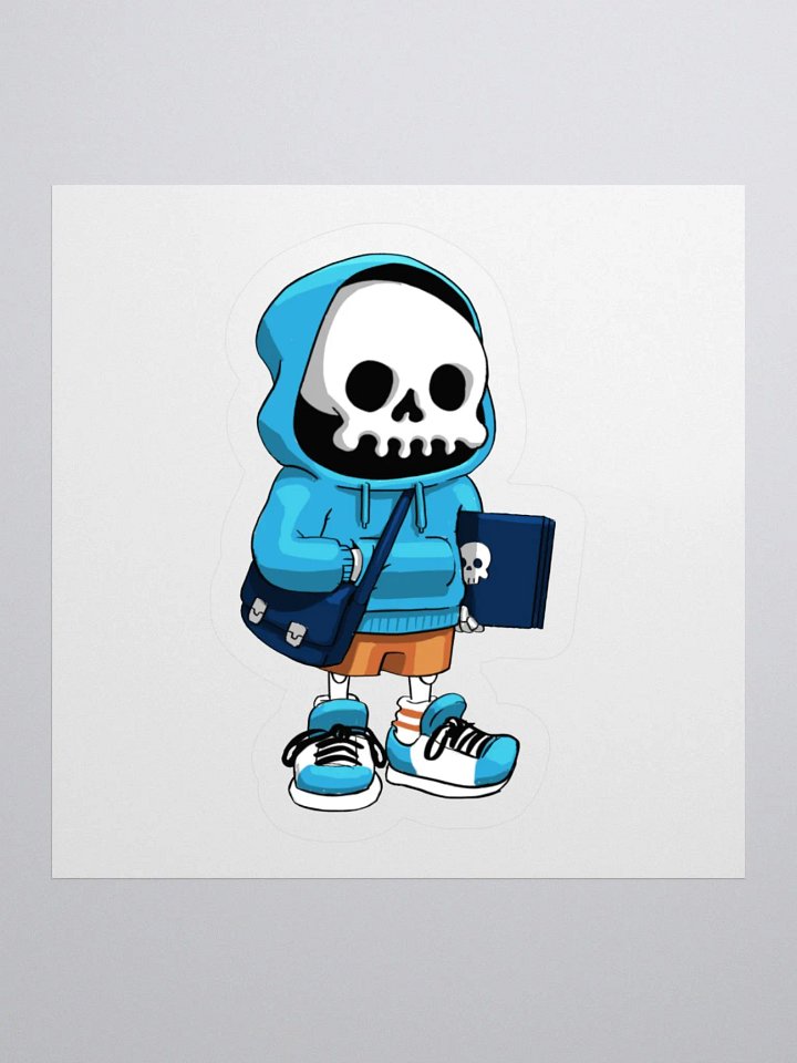 HakSTL Skull-kid sticker product image (1)