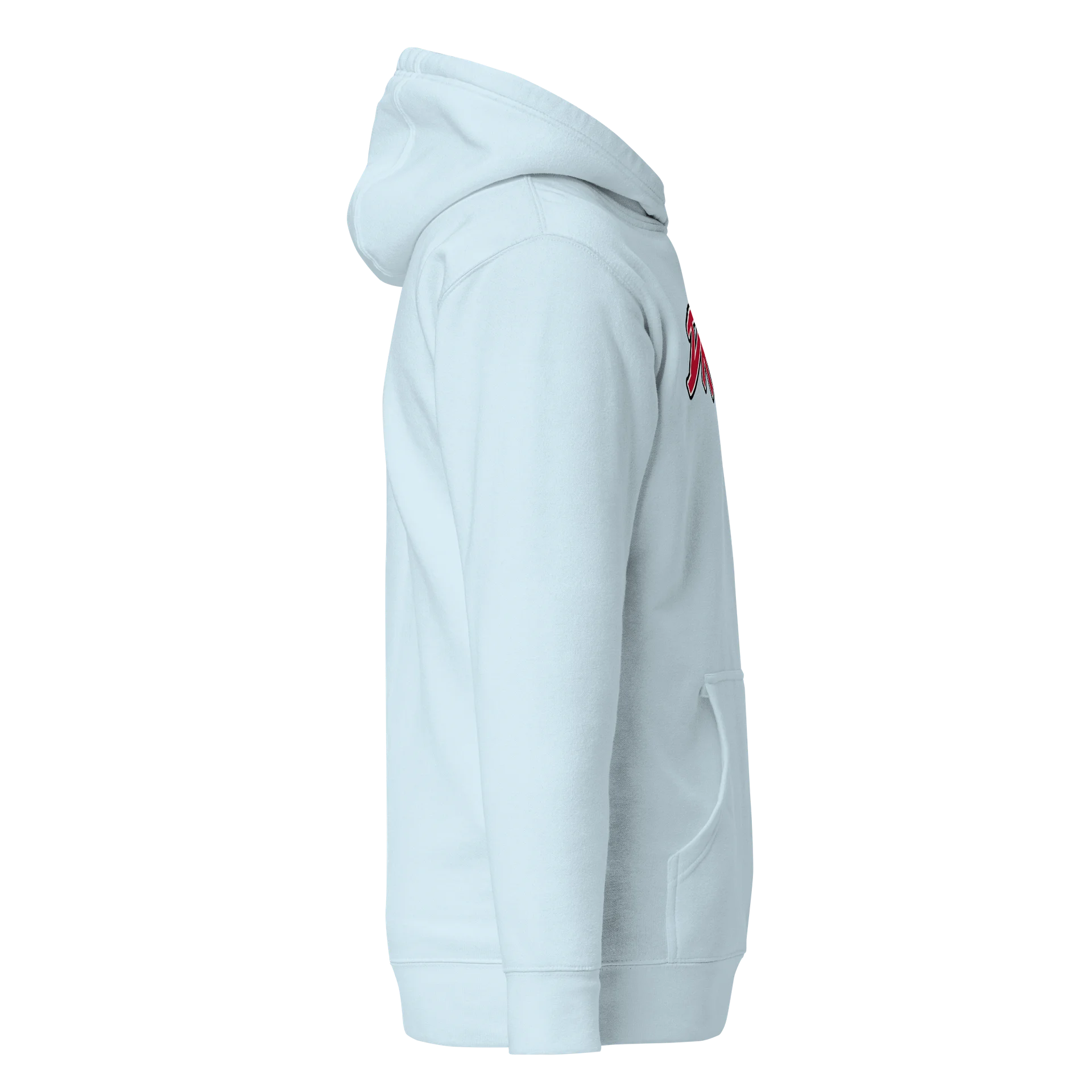 DROKE - Red w Black Deluxe Logo Hoodie product image (6)