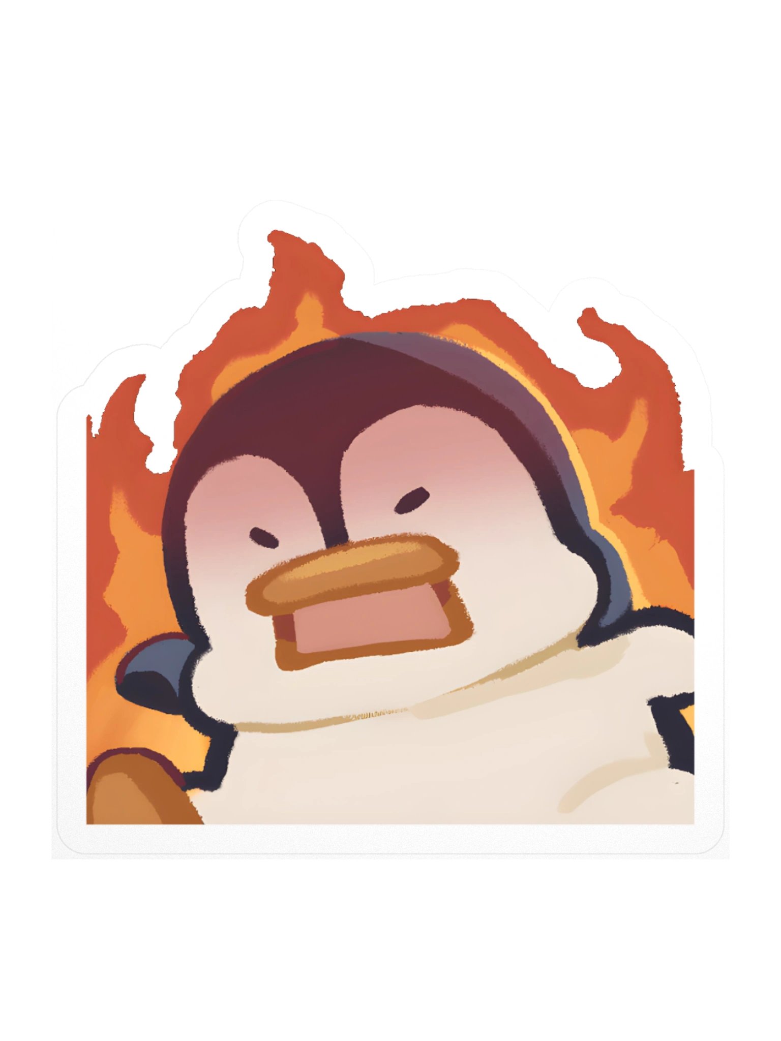 Angry Penguin Sticker product image (1)