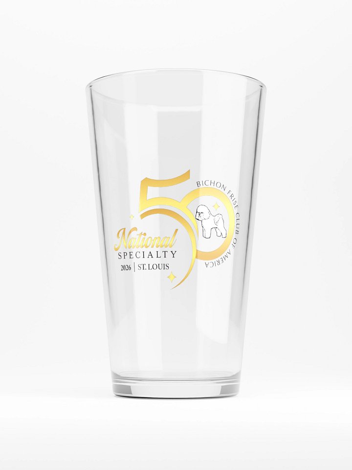 50th National Specialty Pint Glass product image (1)