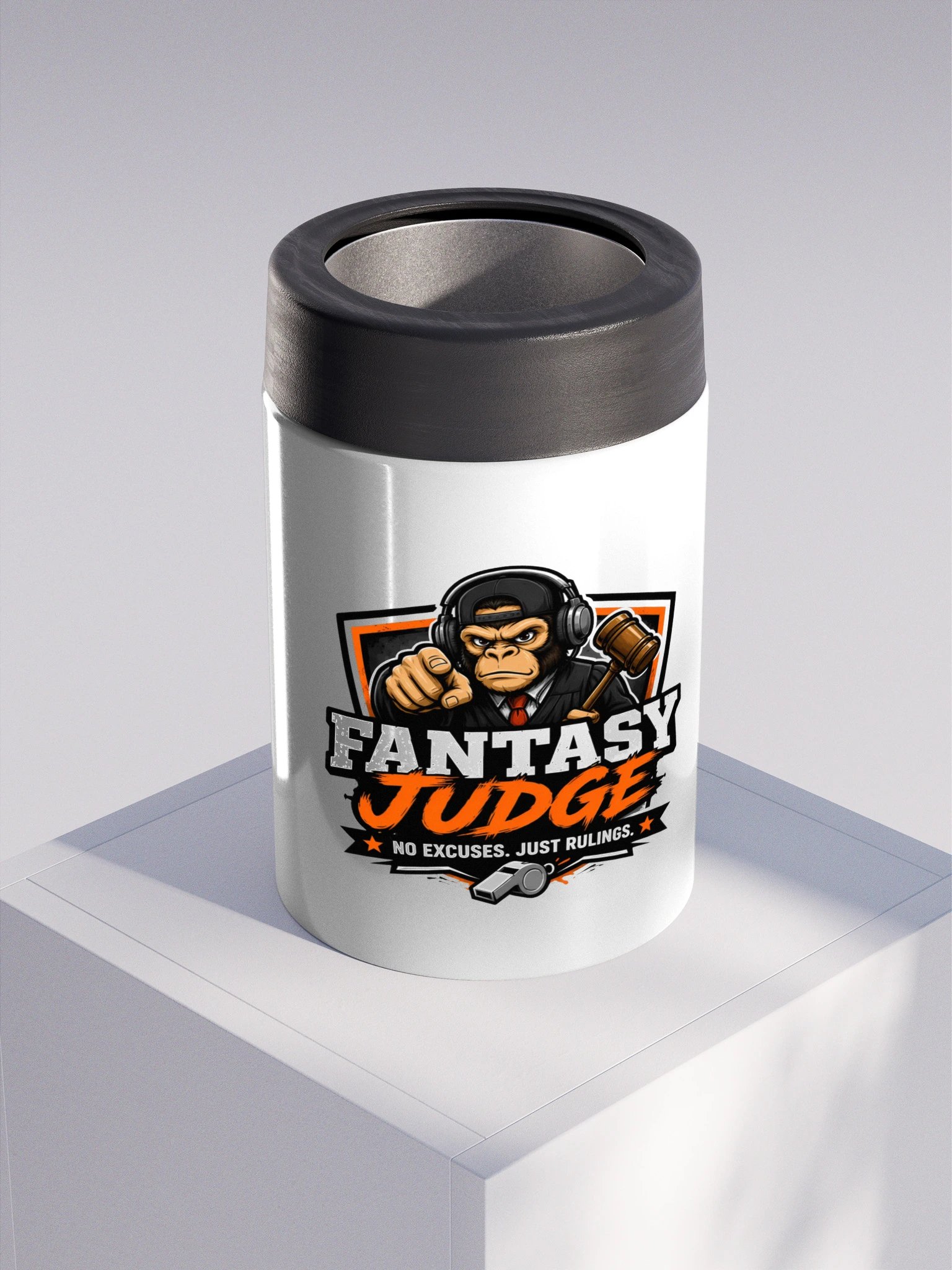 Fantasy Judge Gorilla Steel Koozie product image (3)