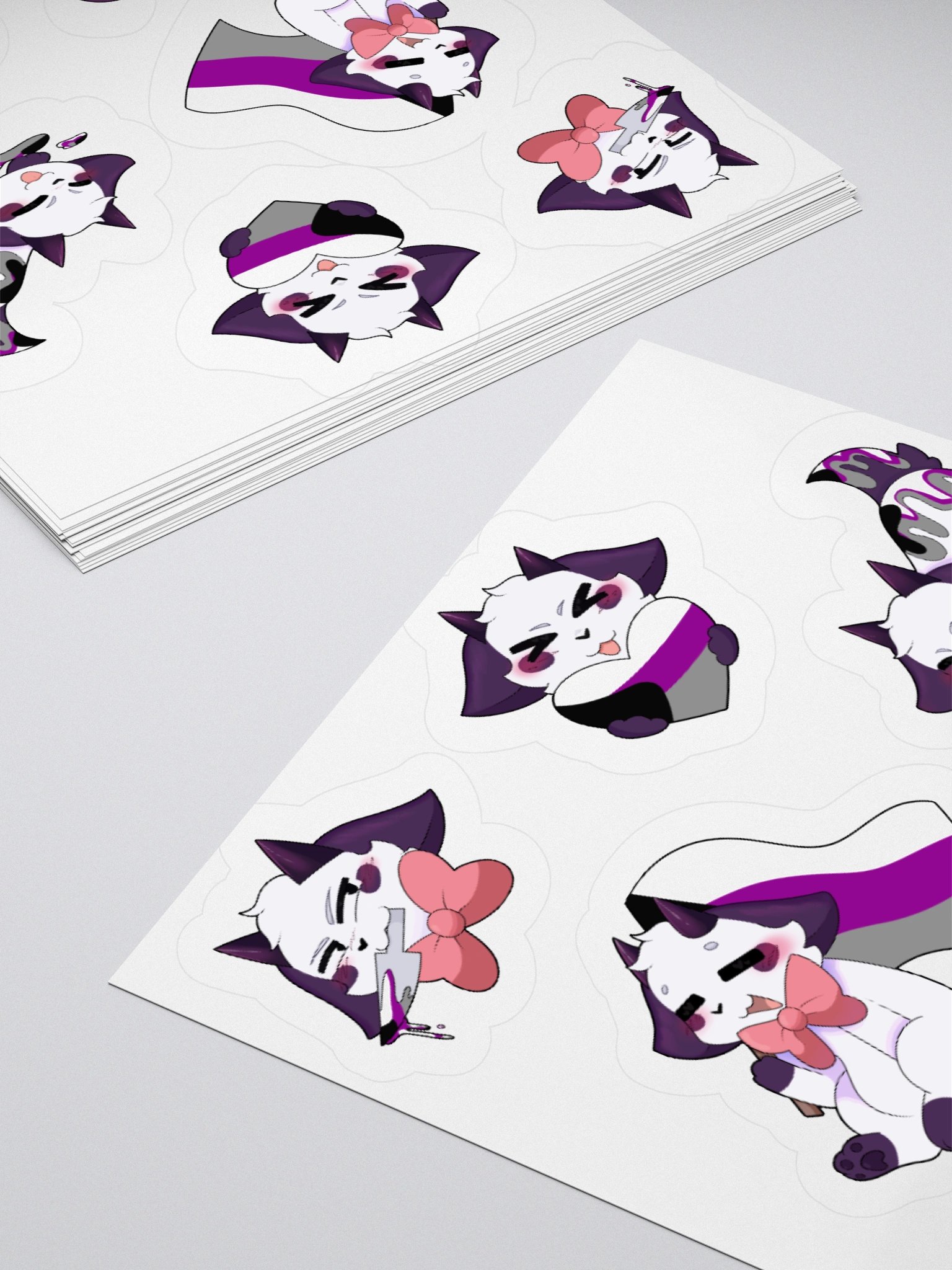PRIDE/Demisexual Sticker Sheet product image (4)