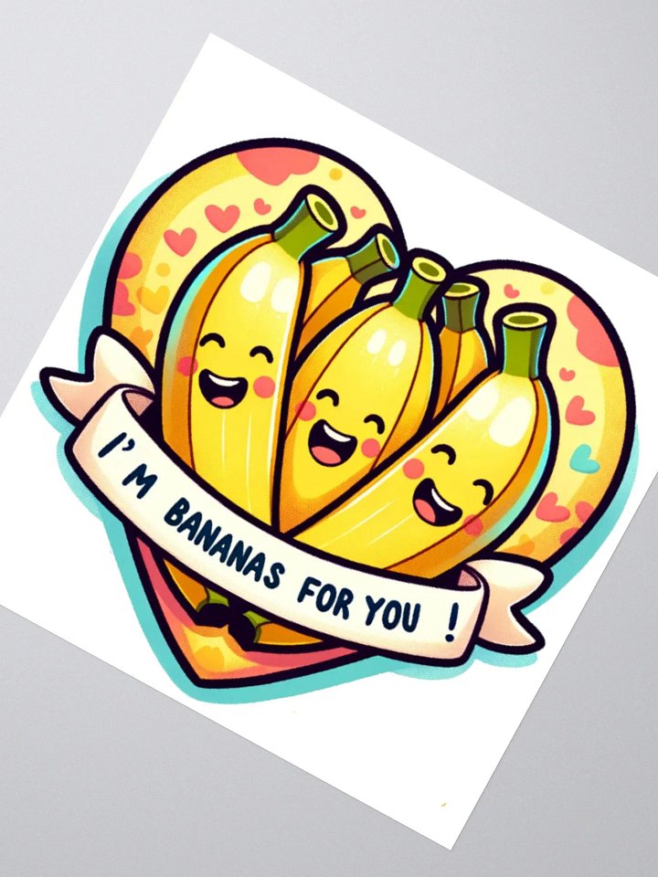 I'm bananas for U Stickers product image (2)