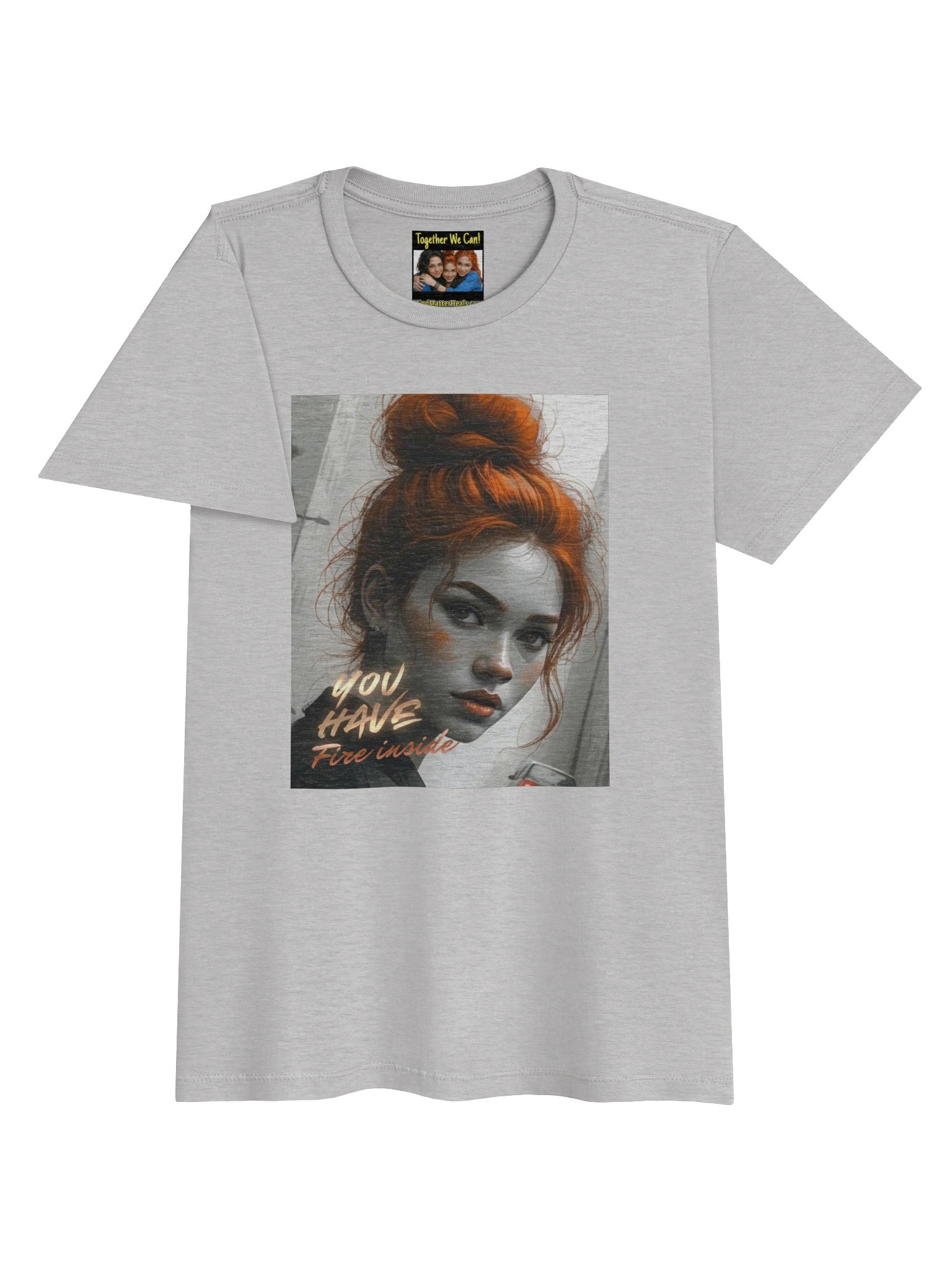 Mind Matter-You Have Fire Inside- Women's Basic Softstyle T-Shirt product image (31)