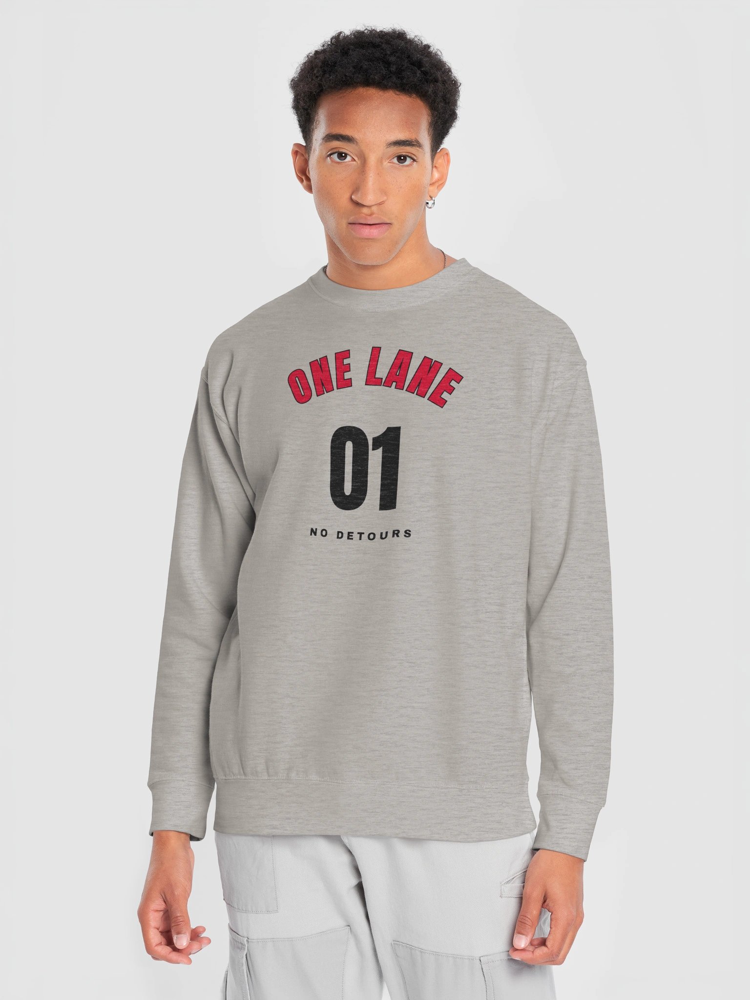 ONE LANE 01 Varsity Men's Crewneck product image (14)