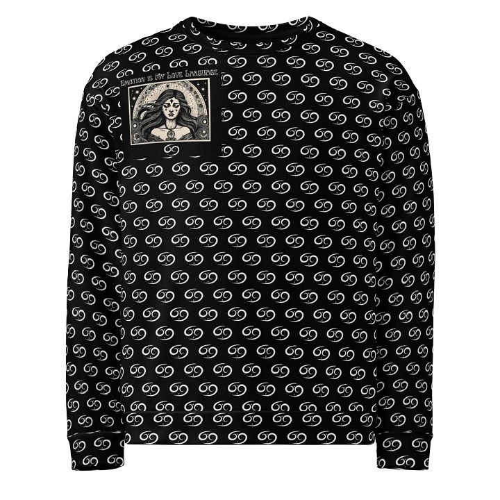 Cancer Zodiac 2025, Emotions are My Love Language, Sweatshirt product image (1)