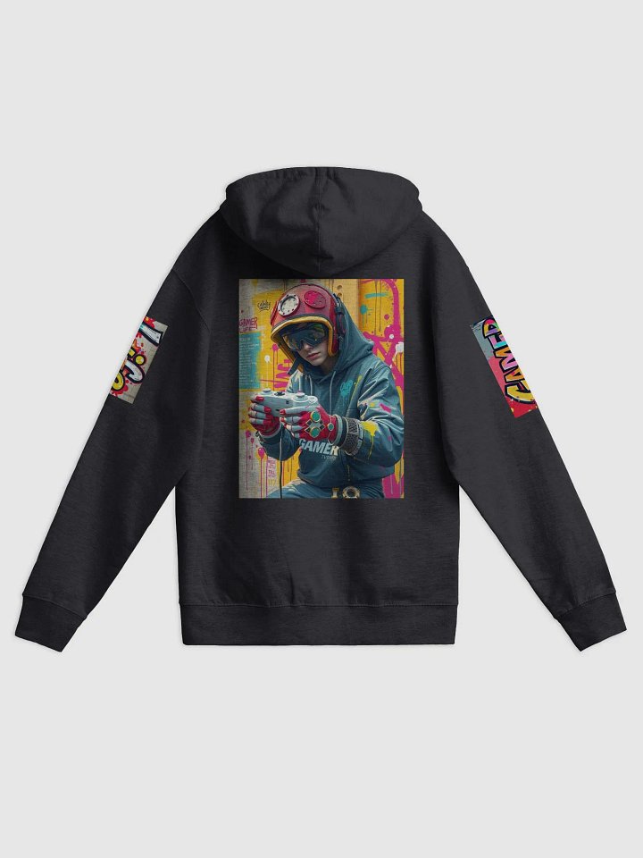 Urban Graffiti Zip-Up Hoodie product image (2)