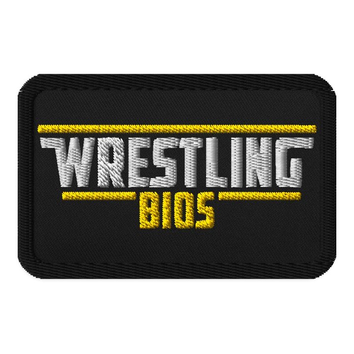 Wrestling Bios Logo Patch product image (1)