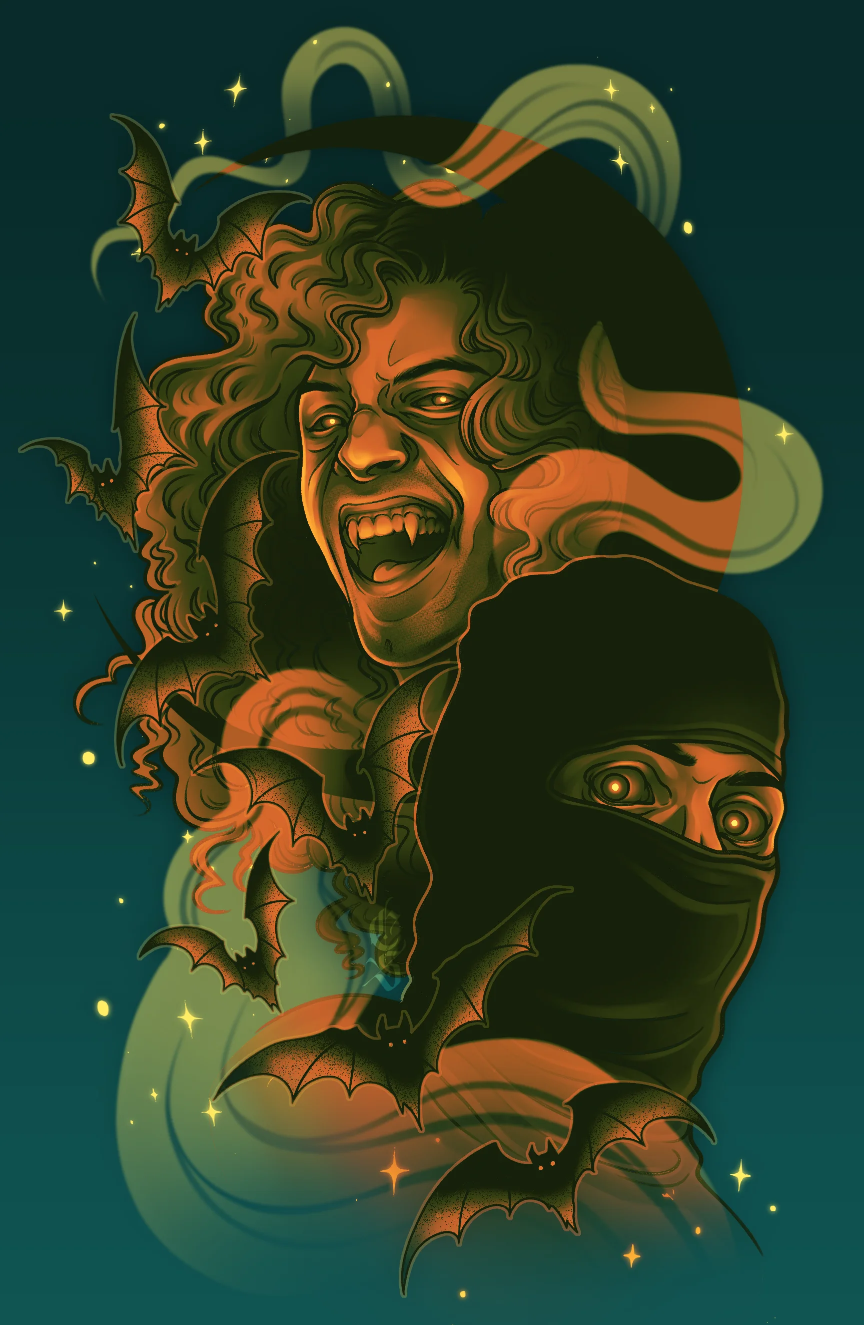 NSP Halloween PRINT (Yellow) product image (1)