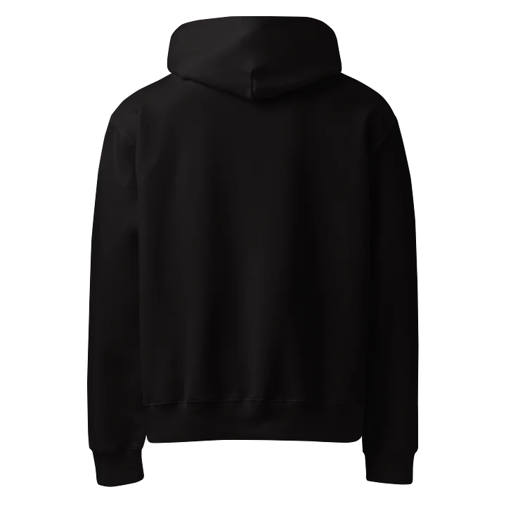 484 Face Logo Oversized Black Hoodie product image (2)