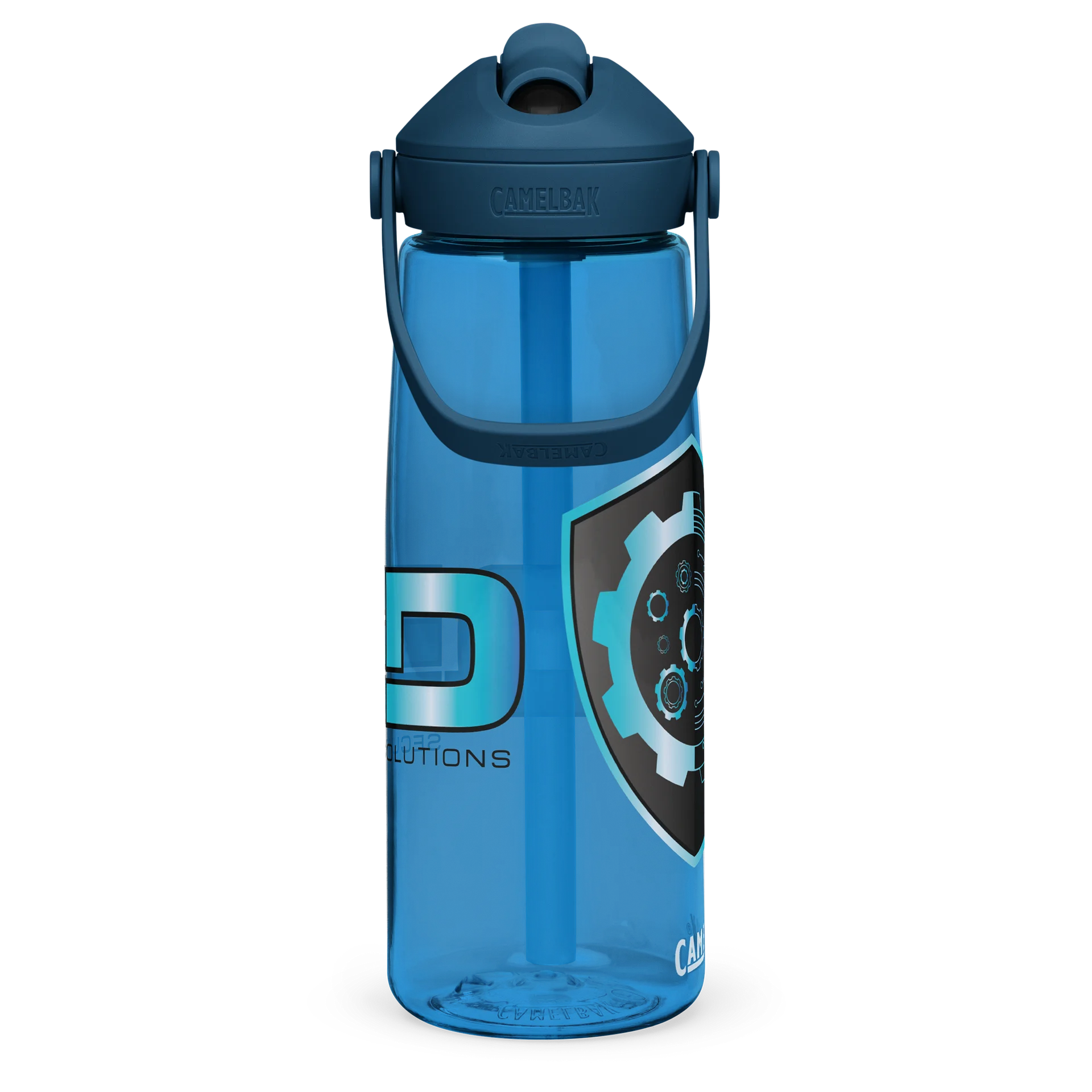 QED Blue Logo Water Bottle product image (4)