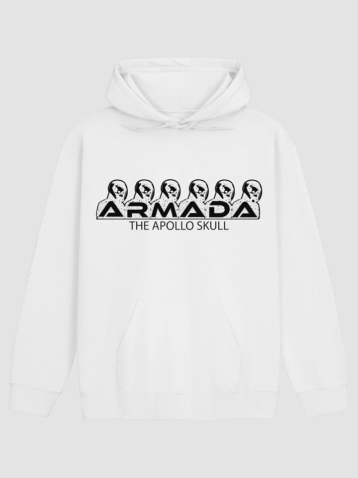 Armada Skull (On Back) White Hoodie product image (1)
