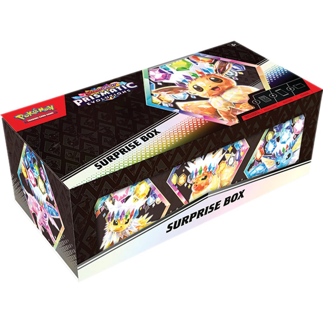 Pokémon TCG: Scarlet & Violet—Prismatic Evolutions Surprise Box product image (1)