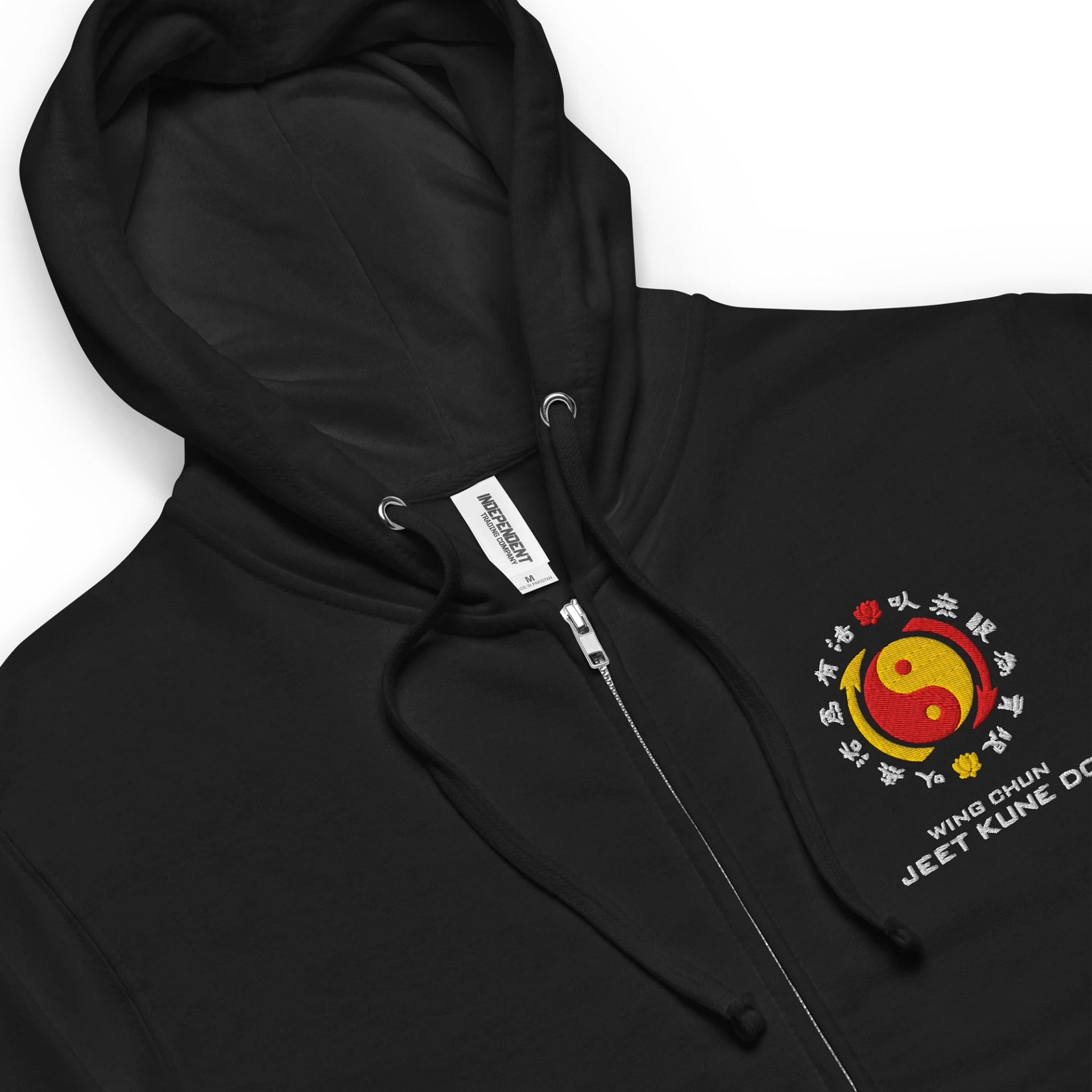 Sifu Nate Wing Chun & Jeet Kune Do Embroidered Zip Hoodie product image (6)