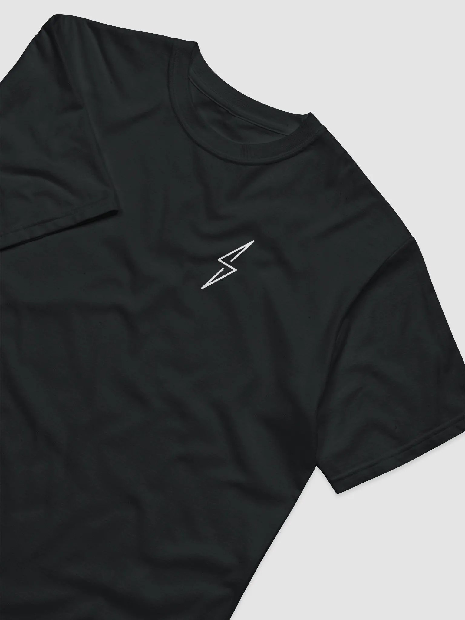 S Bolt Logo Tee - Black product image (2)