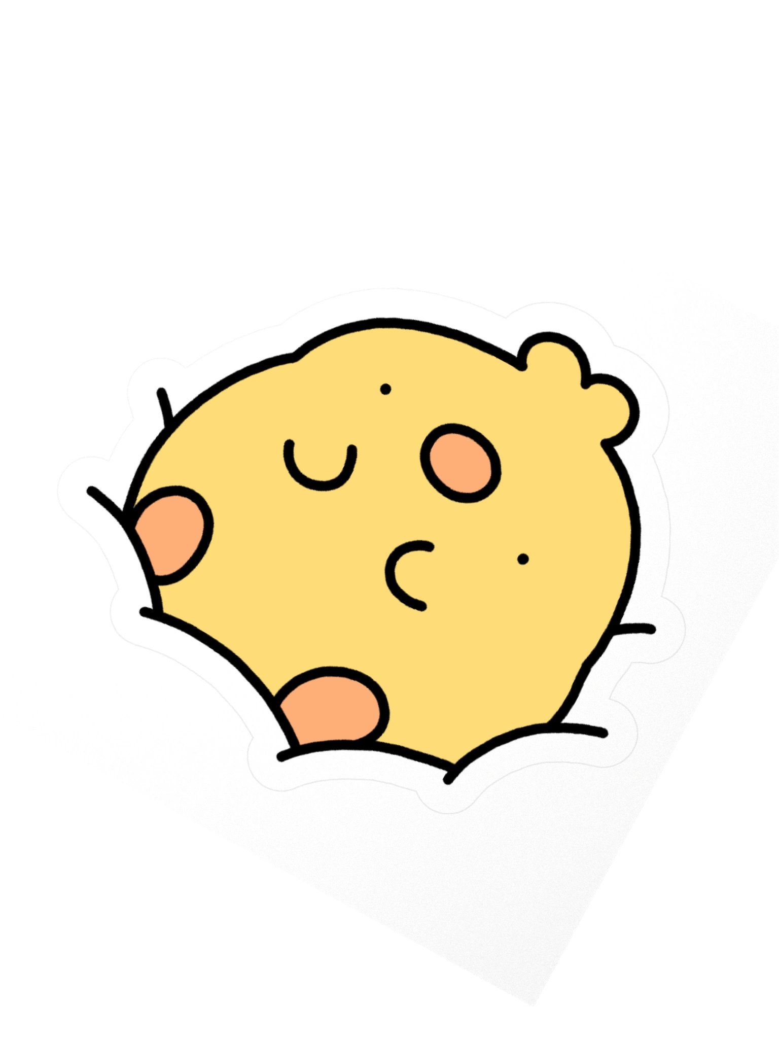 Comfy Birb Sticker product image (2)