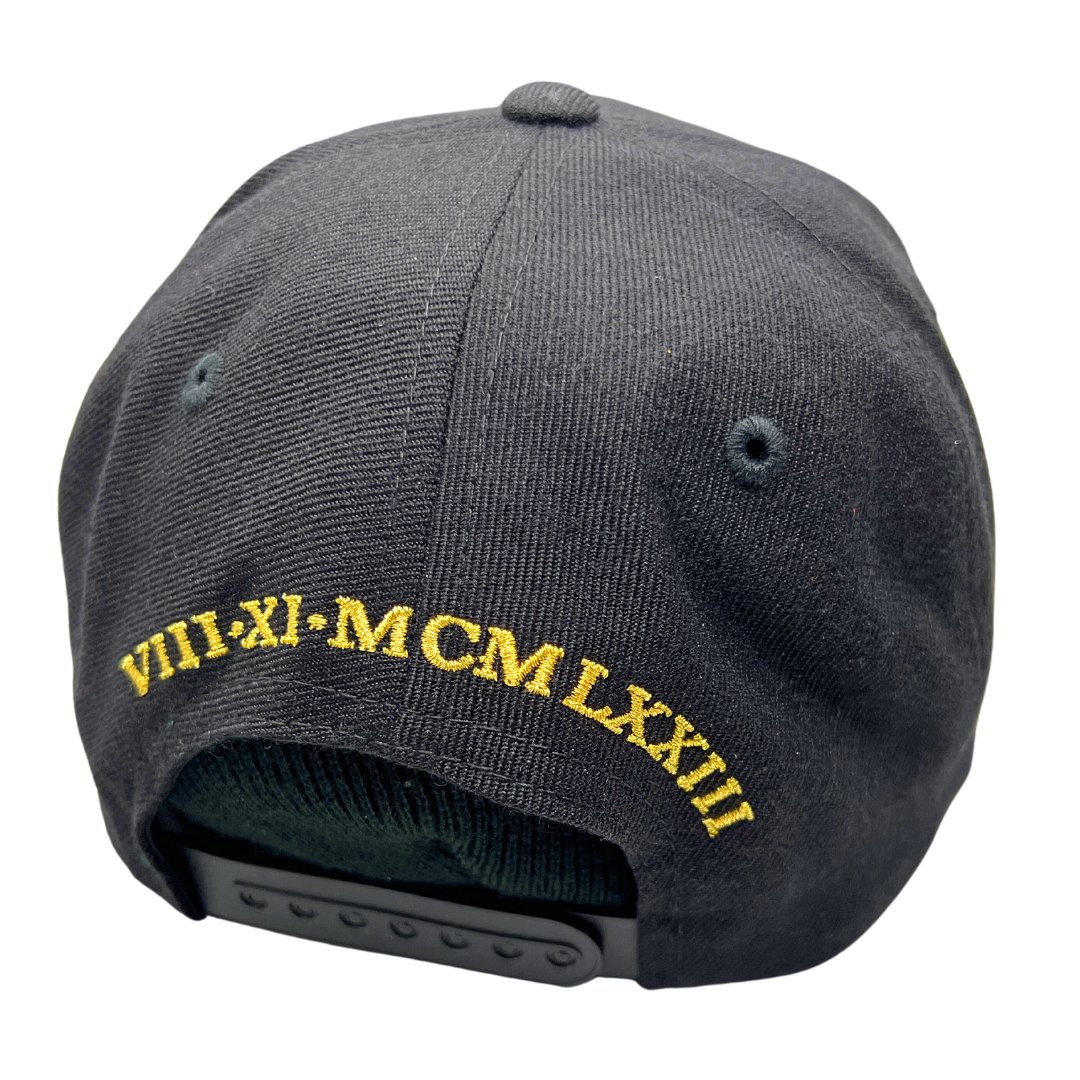 Protect Hip Hop Culture — 50th Anniversary Snapback (Black + Gold) product image (3)