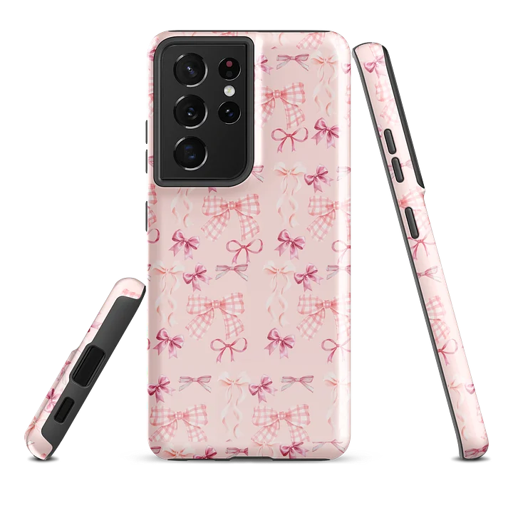 Pink Bow Aesthetic Tough Case product image (2)