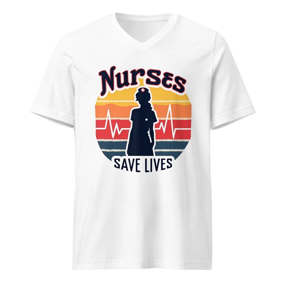 Heartbeat Hero V-Neck Tee product image (1)