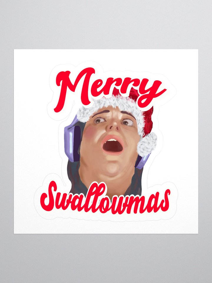 Merry Swallowmas INS Sticker product image (1)