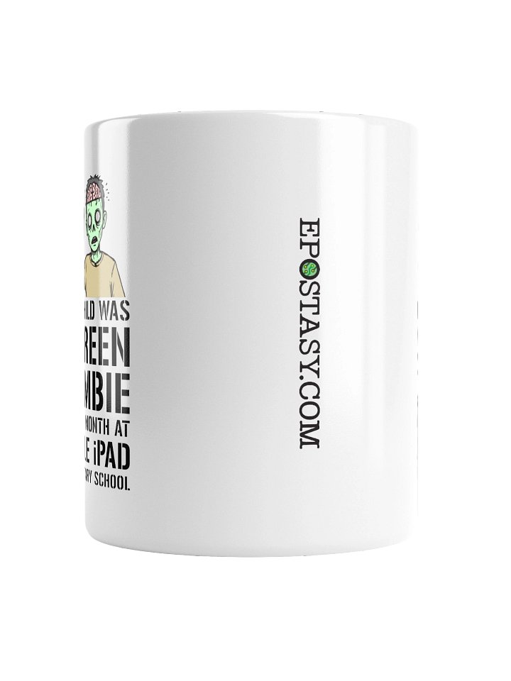 iPad Screen Zombie White Mug product image (4)