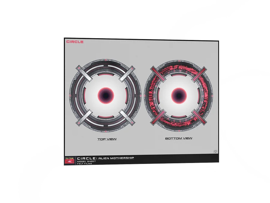 CIRCLE: "Alien Ship" Concept Art product image (1)