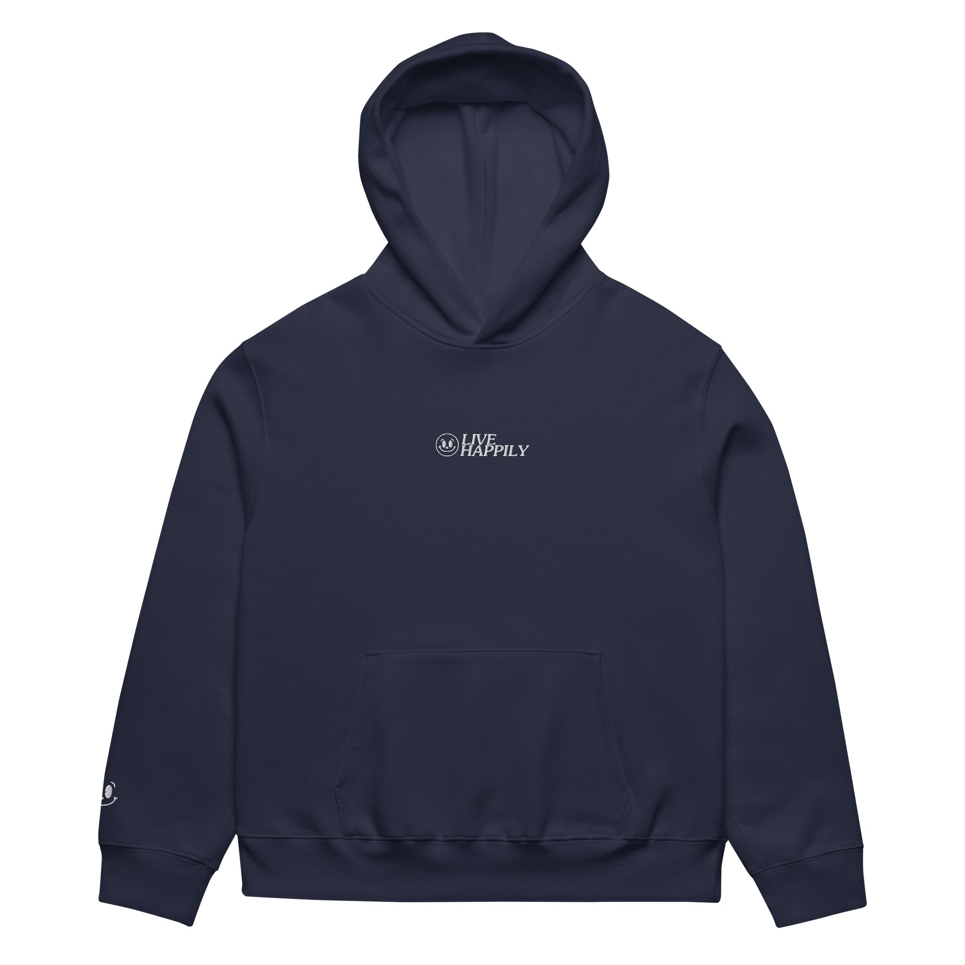 Live Happily Essential Hoodie product image (1)