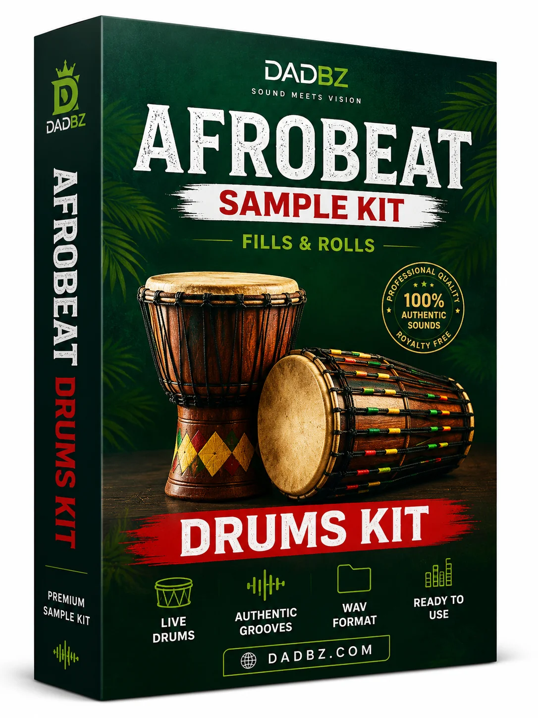 Afrobeat Sample Pack – Drums, Melodies, Voice Loops & One-Shots product image (1)