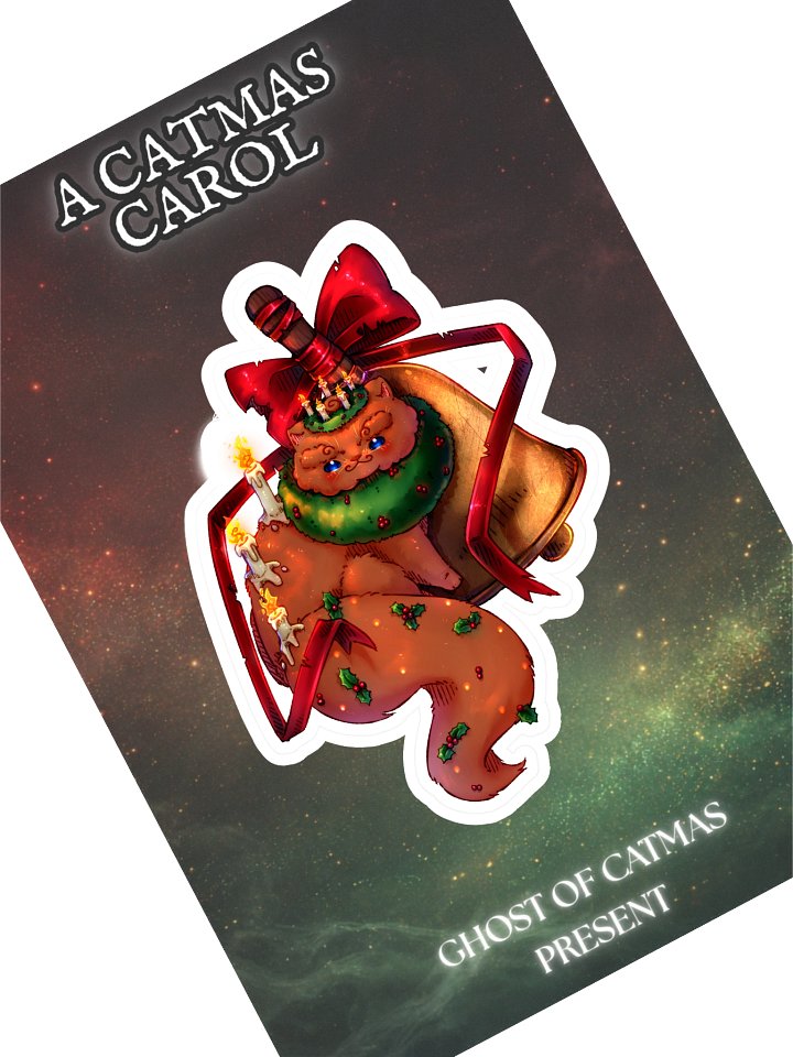 A Catmas Carol | The Ghost of Catmas Present product image (1)